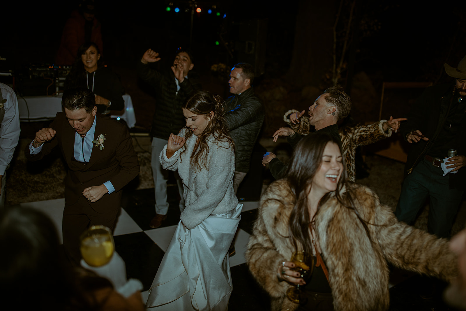 Guests dancing at night reception - DJs In Reno