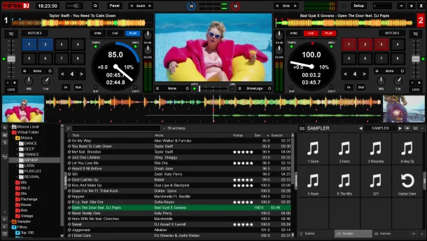 Karaoke Video Interface