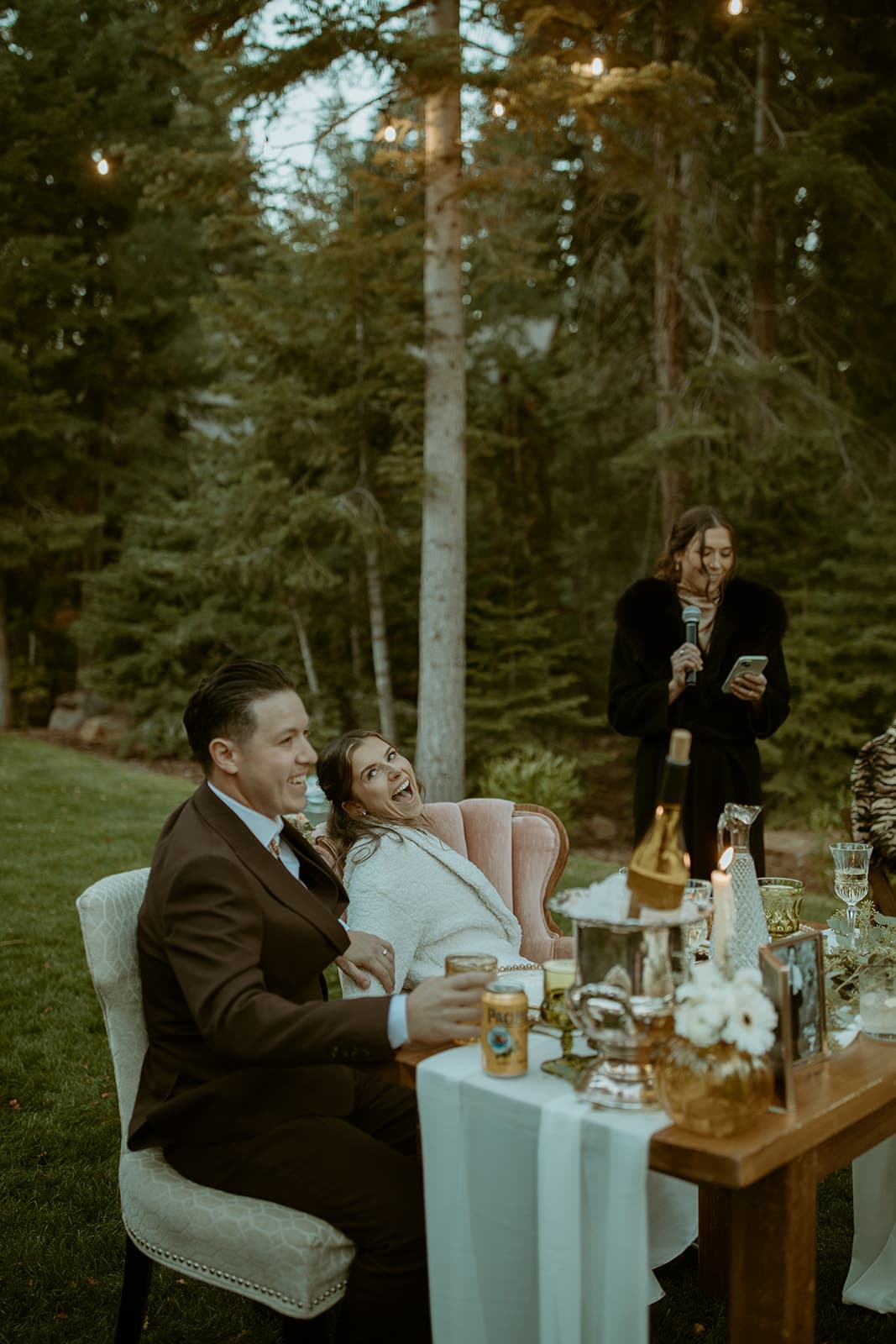 Maid of honor speech at Devin & Emily's wedding - DJs In Reno