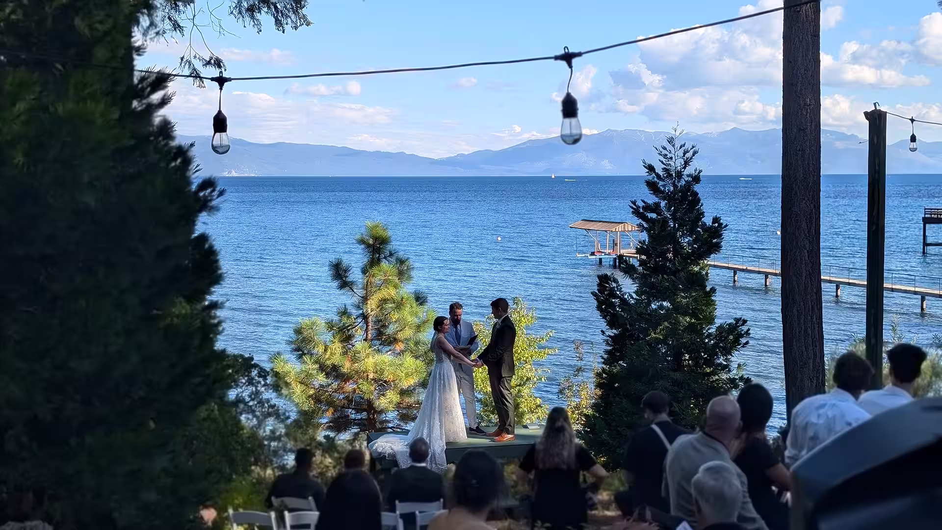 Lake Tahoe wedding DJ services