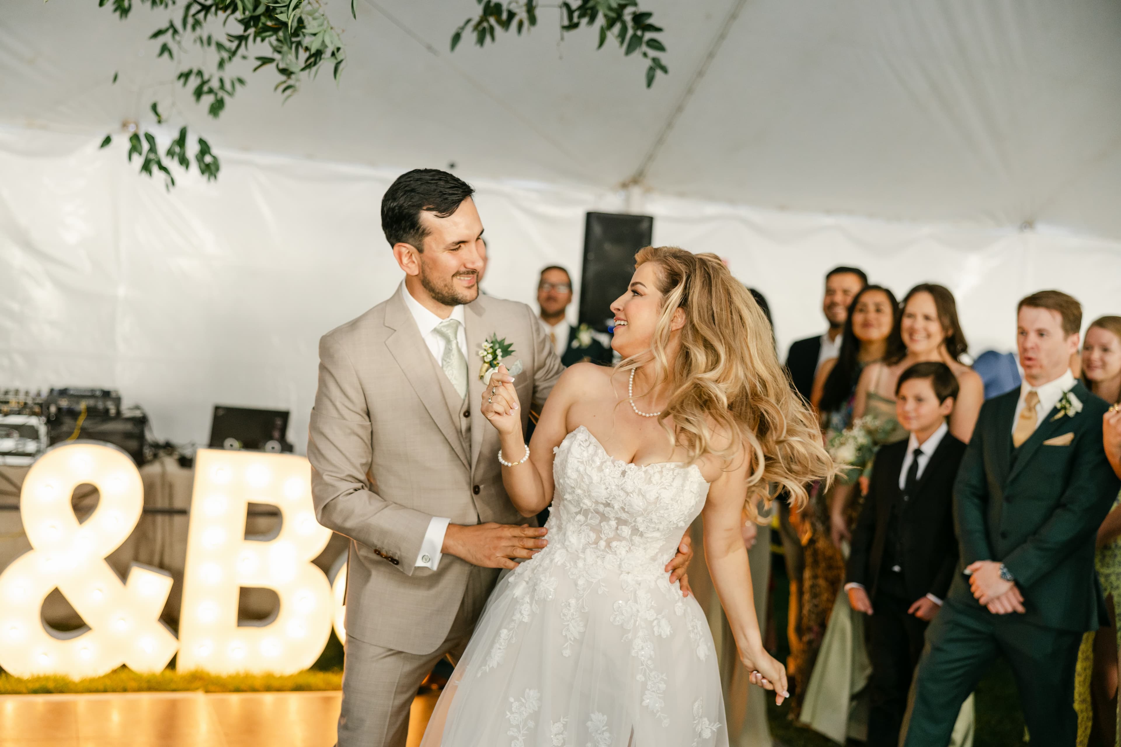 View DJ pricing packages - elegant event at Club at Rancharrah